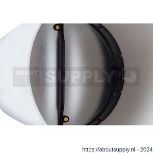 Nedco muurdoorvoerset Eco muurdoorvoer diameter 150 mm met warmte-isolatie vlinderklep en RVS vast lamellenrooster - S24000156 - afbeelding 6