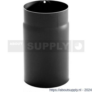 Nedco rookgasafvoer zwart staal 2 mm 150 mm pijp 25 cm - S24000927 - afbeelding 1