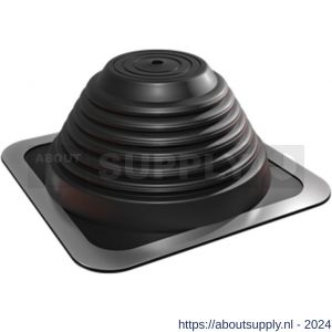 Nedco rookgasafvoersysteem EPDM dakdoorvoer 0-45 graden diameter 150-280 mm zwart (360x360) - S24000987 - afbeelding 2