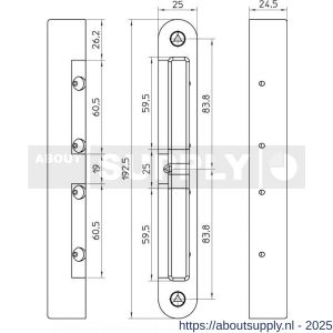 Nemef veiligheidssluitkom VS 4900 - Y19501832 - afbeelding 2