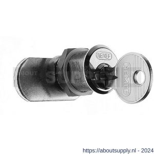 Nemef automatencilinder 5225-22.5 mm 2 sleutels rechts - Y19500176 - afbeelding 1