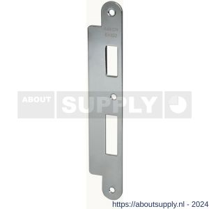 Abloy sluitplaat voor stompe deur met verlengde lip EA322-5 mm - Y19501868 - afbeelding 1