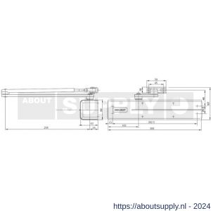 Assa Abloy deurdranger EN 5-7 DC347-----D35-- - Y19502079 - afbeelding 2