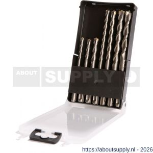 Labor KA070076 SDS Plus Premium hamerborenset PGM 2-snijder Z2 7 delig PVC 5-6-8x110 mm en 6-8-10-12x160 mm - S50304958 - afbeelding 1