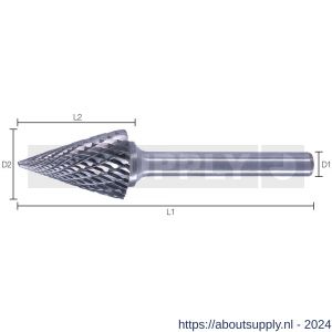 Labor RBUM1600 HM stiftfrees universele vertanding type M kegel spits 16.0x25/70 mm koker - S50303633 - afbeelding 1