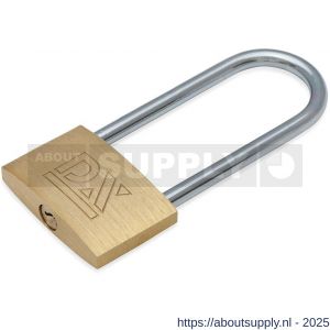 Dulimex DX BPL 940B KD cilinderhangslot DX 40 mm beperkt verschillend sluitend met hoge beugel enkel vergrendeld - S30201568 - afbeelding 1