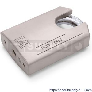 Dulimex DX HSPRO 70 C SE hangslot DX PRO-line SKG** 70 mm verschillend sluitend gesloten beugel 3 sleutels en security card zilver - S30204152 - afbeelding 1