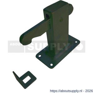 Dulimex DX DVZ HD V BE deurvastzetter heavy duty inclusief opvangoog vloermodel staal - S30205012 - afbeelding 1