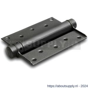 IBFM Dulimex DX DVE 150/36 SE Bommer scharnier enkelwerkend 36/150 mm deurdikte 35-40 mm staal zilvergrijs gelakt - S30201620 - afbeelding 1