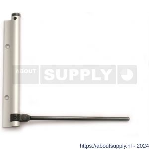 Justor DVP 180 SE deursluiter met pen zwaarte instelbaar voor buiten 40 kg zilver - S30204917 - afbeelding 1