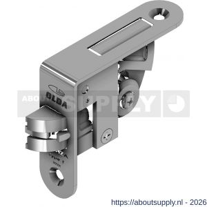 Olda 26 HZA T1 SS automatische kantschuif type 26 HZA type 1 hoek model RVS voor stalen-aluminium deuren - S30205063 - afbeelding 1
