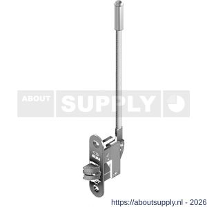 Olda 27 HZA T1 automatische kantschuif type 27 HZA type 1 staal verzinkt voor stalen-aluminium deuren - S30205037 - afbeelding 1