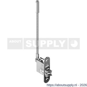 Olda 27 HZA T2 automatische kantschuif type 27 HZA type 2 staal verzinkt voor stalen-aluminium deuren - S30205038 - afbeelding 1