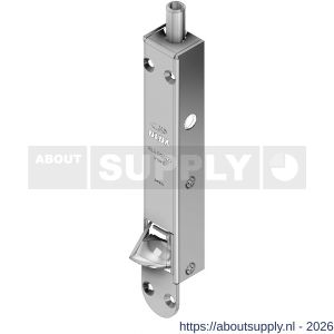 Olda 28 HZA 20 T1 automatische kantschuif type 28 HZA type 1 verlengde schoot +20 mm staal verzinkt voor houten deuren - S30205030 - afbeelding 1