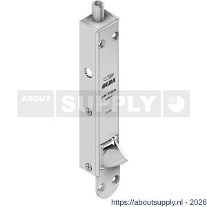 Olda 28 HZA 15 T2 automatische kantschuif type 28 HZA type 2 verlengde schoot +15 mm staal verzinkt voor houten deuren - S30205031 - afbeelding 1
