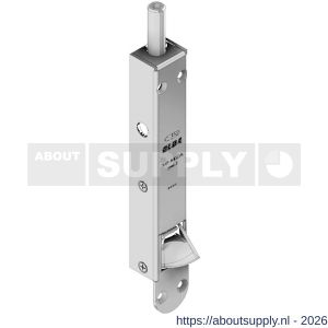 Olda 28 HZA 30 T2 automatische kantschuif type 28 HZA type 2 verlengde schoot +30 mm staal verzinkt voor houten deuren - S30205032 - afbeelding 1