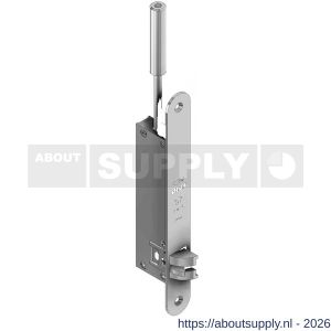 Olda 43 HZA20T T2 automatische kantschuif type 43 HZA type 2 doornmaat 20 mm staal verzinkt voor stalen-aluminium-houten deuren - S30205058 - afbeelding 1