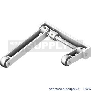 Olda 25 DK WT sluitvolgorderegelaar type 25 DK WT opbouw deurkozijn staal wit - S30205002 - afbeelding 1