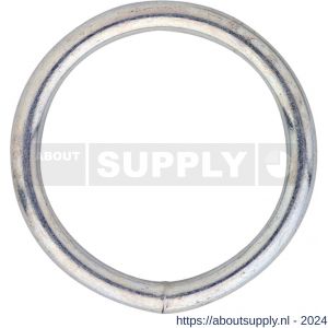 Dulimex DX RL 03004ZL gelaste ring 30-4 mm verzinkt per stuk gelabeld - S30200659 - afbeelding 1