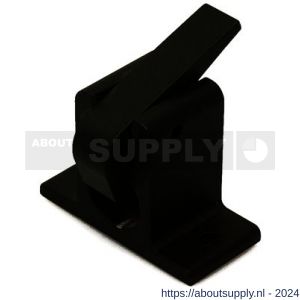 Dulimex DX PO ABS 294 RZ stangblokkeermechanisme DX blokkering bovenschoot verticale stang in geopende stand mat zwart - S30202409 - afbeelding 1