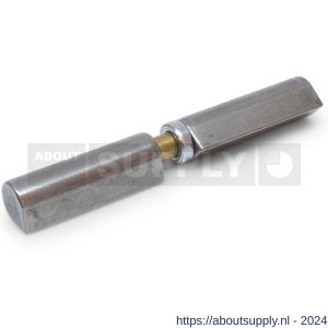 IBFM Dulimex DX HPL WR 4 150 aanlaspaumelle messing pen en kogellager ring 150x20 mm platte kop blank staal - S30203670 - afbeelding 1
