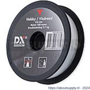 Dulimex DX VIS 06 nylon hobby visdraad 0,6 mm breukbelasting 9,7 kg 100 m - S30200352 - afbeelding 1