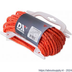 Dulimex DX PPD060ORA-H20 touw geslagen PP 6 mm oranje handhouder 20 m - S30203261 - afbeelding 1