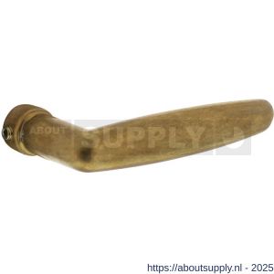 Intersteel 0225 deurkruk gatdeel Sophie messing getrommeld - S26001288 - afbeelding 1