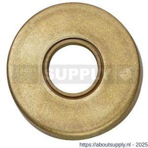 Intersteel 3186 rozetten verdekt diameter 49x7 mm messing getrommeld - S26007566 - afbeelding 1