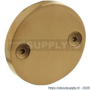 Intersteel 3175 afdekrozet diameter 55x8 mm PVD messing mat - S26011333 - afbeelding 1