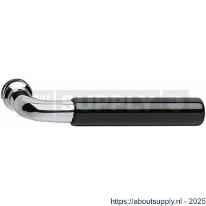 Intersteel 0216 deurkruk Palma chroom-zwart - S26007479 - afbeelding 1