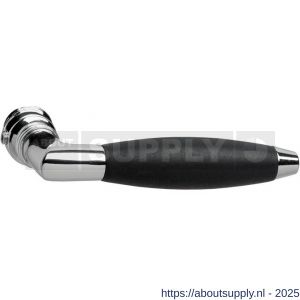 Intersteel 0371 deurkruk gatdeel Marloes chroom-ebbenhout - S26001109 - afbeelding 1