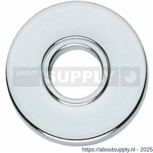 Intersteel 3156 rozetten verdekt diameter 50x8 mm chroom - S26007576 - afbeelding 1