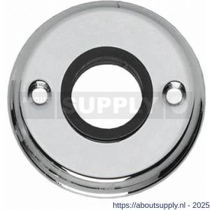 Intersteel 3173 rozetten diameter 50x5 mm chroom - S26002426 - afbeelding 1