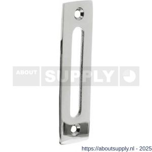 Intersteel 3700 sluitplaat vlak voor WC-overslag Vrij-Bezet chroom - S26005020 - afbeelding 1