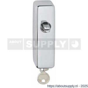 Intersteel 6616 slotconstructie rechthoekig voor afsluitbare raamkruk chroom - S26003790 - afbeelding 1