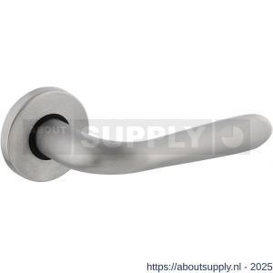 Intersteel Living 0195 deurkruk Jupiter op rozet verdekt diameter 49x7 mm chroom mat - S26000241 - afbeelding 1