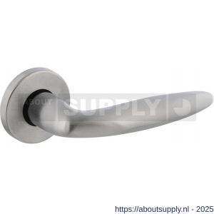 Intersteel 0199 deurkruk gatdeel rechts Sigaar op rozet verdekt diameter 49x7 mm chroom mat - S26000412 - afbeelding 1