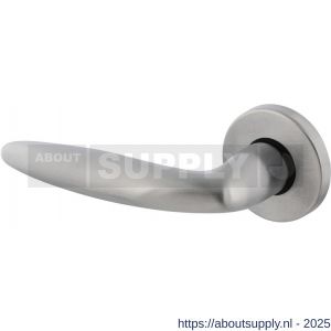 Intersteel 0199 deurkruk gatdeel links Sigaar op rozet verdekt diameter 49x7 mm chroom mat - S26000413 - afbeelding 1