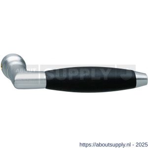 Intersteel 0371 deurkruk gatdeel Marloes chroom mat-ebbenhout - S26001145 - afbeelding 1