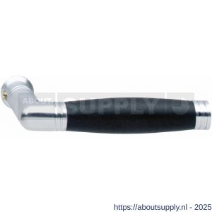 Intersteel 0375 deurkruk gatdeel Ton 222 chroom mat-ebbenhout - S26001147 - afbeelding 1