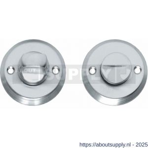 Intersteel 3173 WC-sluiting diameter 50x5 mm met stift 8x8 mm chroom mat - S26002664 - afbeelding 1