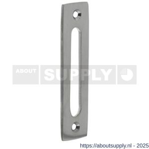 Intersteel 3700 sluitplaat vlak voor WC-overslag Vrij-Bezet chroom mat - S26010222 - afbeelding 1