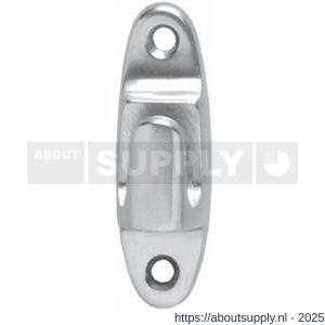 Intersteel 5615 sluithaak voor raamsluiting Dudok chroom mat - S26003654 - afbeelding 1