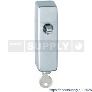 Intersteel 6616 slotconstructie voor afsluitbare raamkruk chroom mat - S26003791 - afbeelding 1