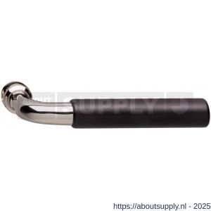 Intersteel 0217 deurkruk Palma nikkel-zwart - S26007463 - afbeelding 1
