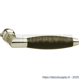 Intersteel 0371 deurkruk gatdeel Marloes nikkel-ebbenhout - S26001221 - afbeelding 1