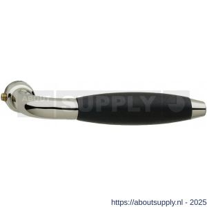 Intersteel 0420 deurkruk Antonnet nikkel-ebbenhout - S26001657 - afbeelding 1