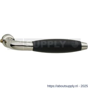 Intersteel 0420 deurkruk gatdeel Antonnet nikkel-ebbenhout - S26001180 - afbeelding 1