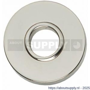 Intersteel 3156 rozetten verdekt diameter 50x8 mm nikkel - S26007581 - afbeelding 1